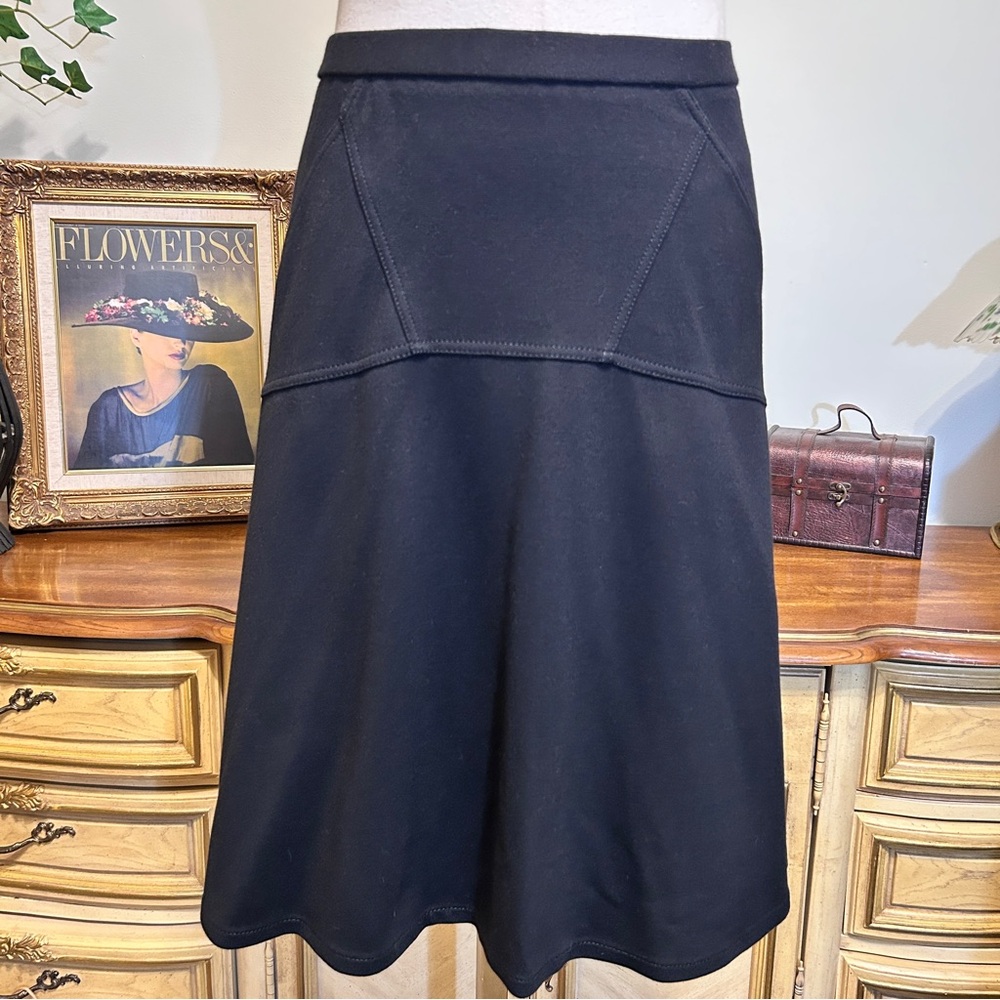 BCBGMaxAzria BCBG Black A-Line Skirt